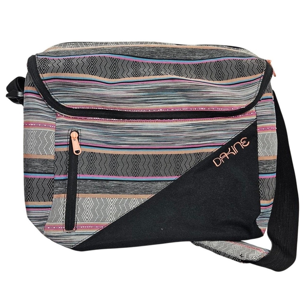 Dakine Messenger Bag Laptop Crossbody Southwestern Stripe‎ Geometric Multicolor